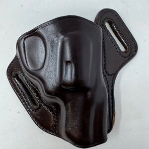 Galco Leather OWB Pancake Holster for Ruger SP101 .357 Brown CON118H F189 WCD